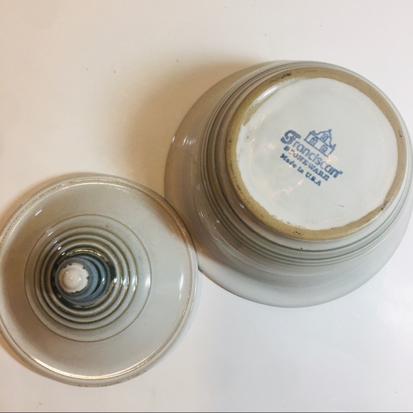 Franciscan Stoneware Silkstone Sugar Bowl w/Lid - Picture 5 of 6